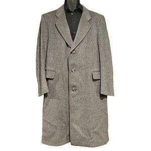 DiBenedetto Imported Cashmere Blend Wool Trench Coat Men’s 42R